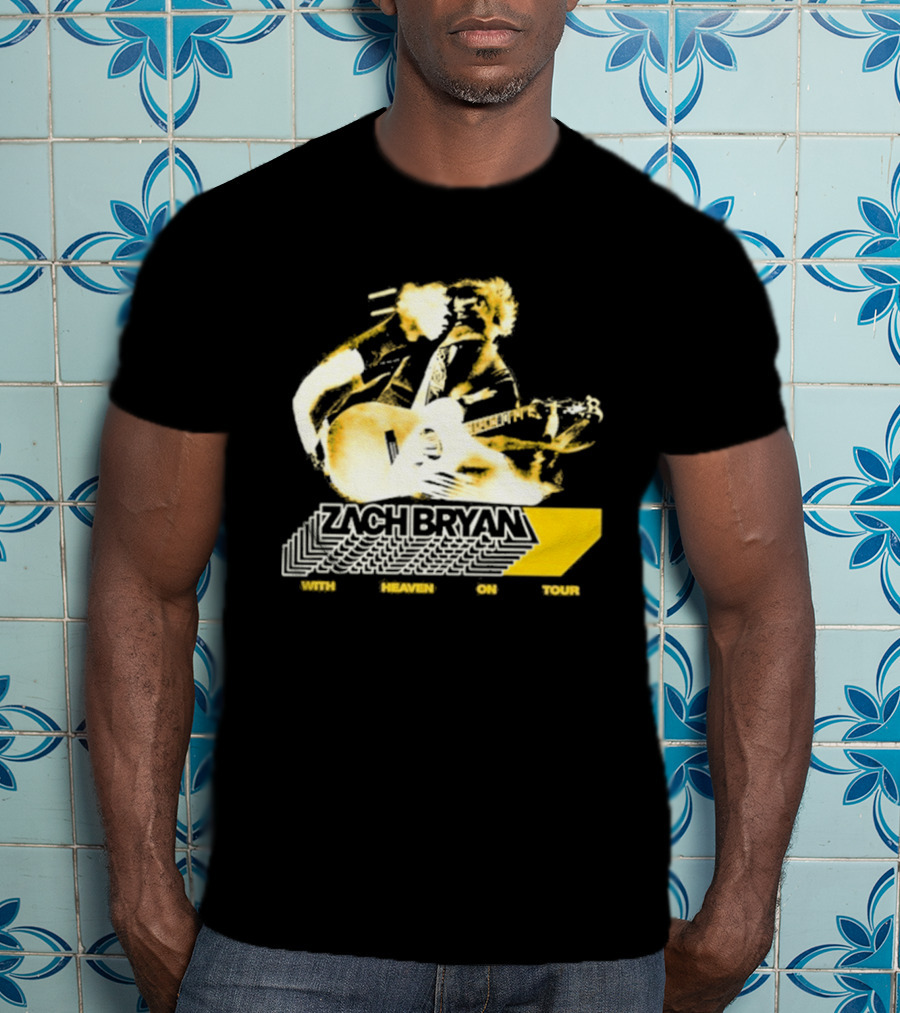 Zach Bryan With Heaven On Tour Sep 18 2026 The Woodlands Dover DE T-Shirt