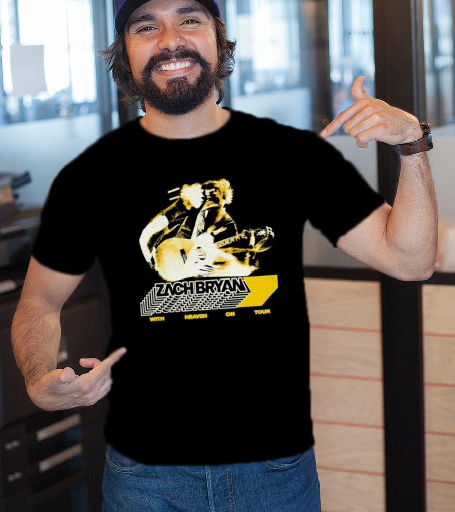 Zach Bryan With Heaven On Tour Sep 18 2026 The Woodlands Dover DE T-Shirt