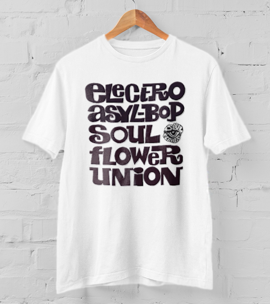 Electro Asylum Bop Soul Flower Union Psychedelic Eye T-Shirt