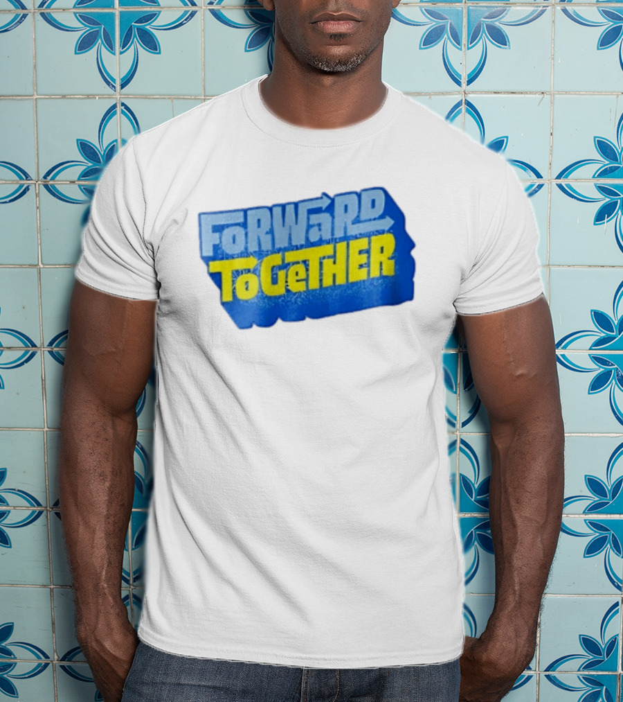 Forward Together Blue Yellow 2026 T-Shirt