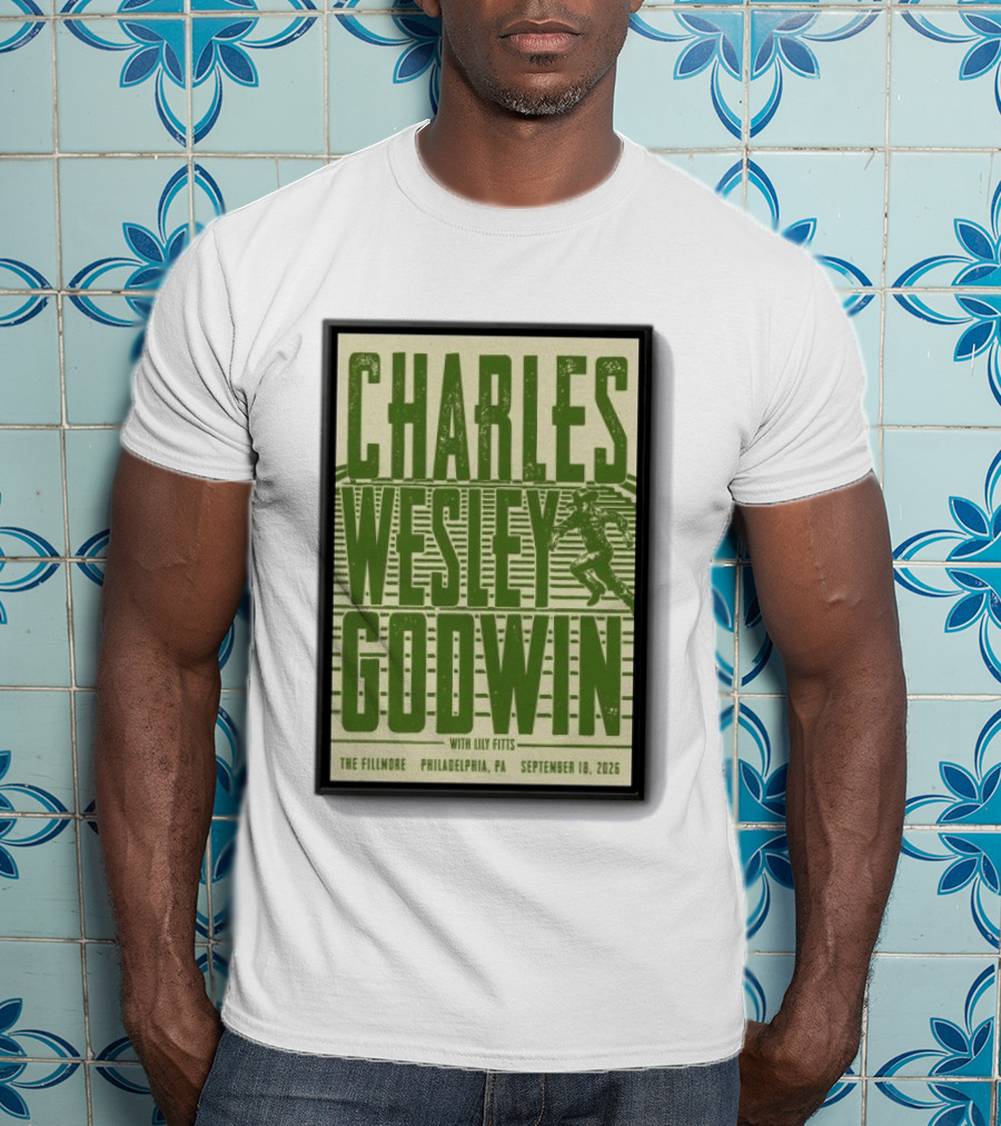 Charles Wesley Godwin The Fillmore Philadelphia PA September 18 2026 T-Shirt