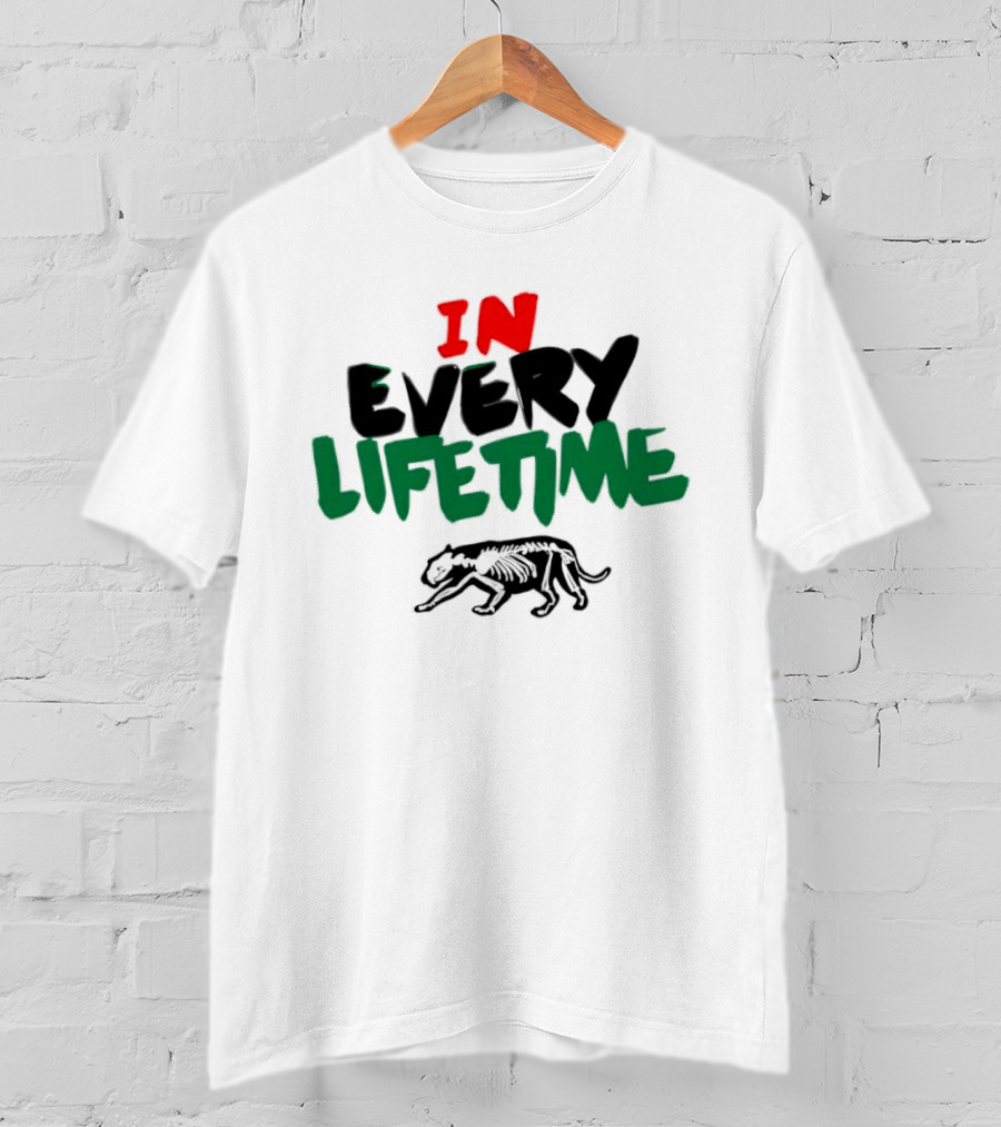 In Every Lifetime Skeleton Panther Anatomy T-Shirt
