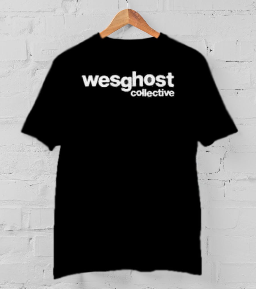 Wesghost Store Graveyard Collection Vintage Ghostly T-Shirt