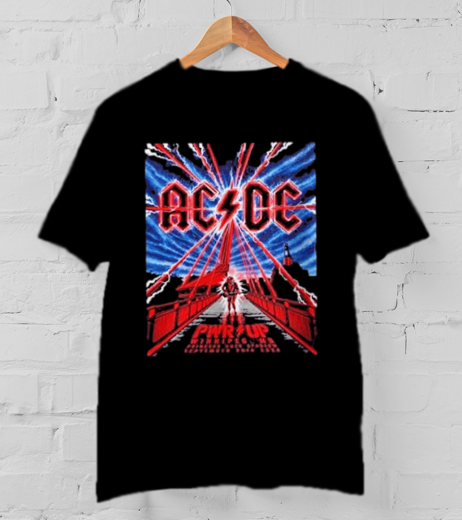 ACDC PWR UP Tour September 20 2026 Princess Auto Stadium Winnipeg MB Event T-Shirt