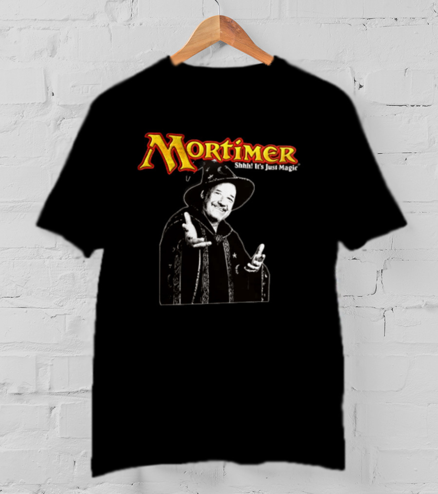 Mortimer Shhhh It's Just Magic Wizard Hat Robe T-Shirt