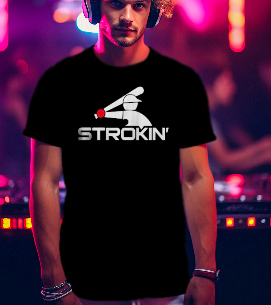 Chicago White Sox Strokin' Baseball T-Shirt