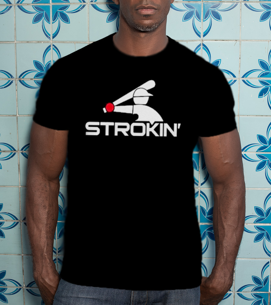 Chicago White Sox Strokin' Baseball T-Shirt