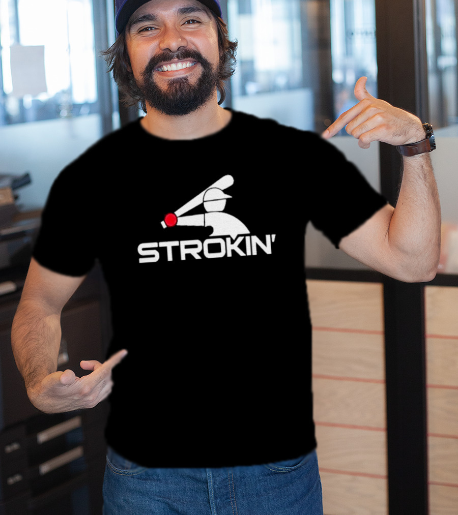 Chicago White Sox Strokin' Baseball T-Shirt