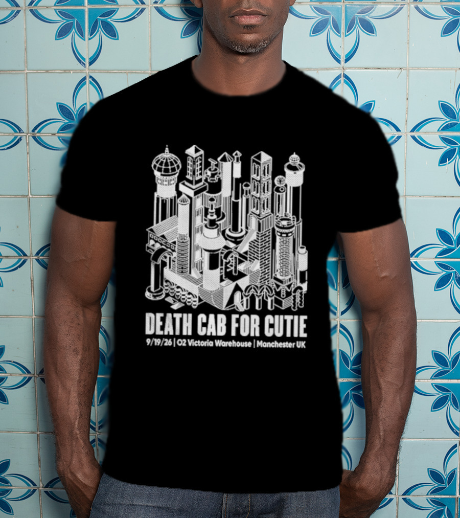 Death Cab For Cutie Manchester UK September 19 2026 Concert Event T-Shirt