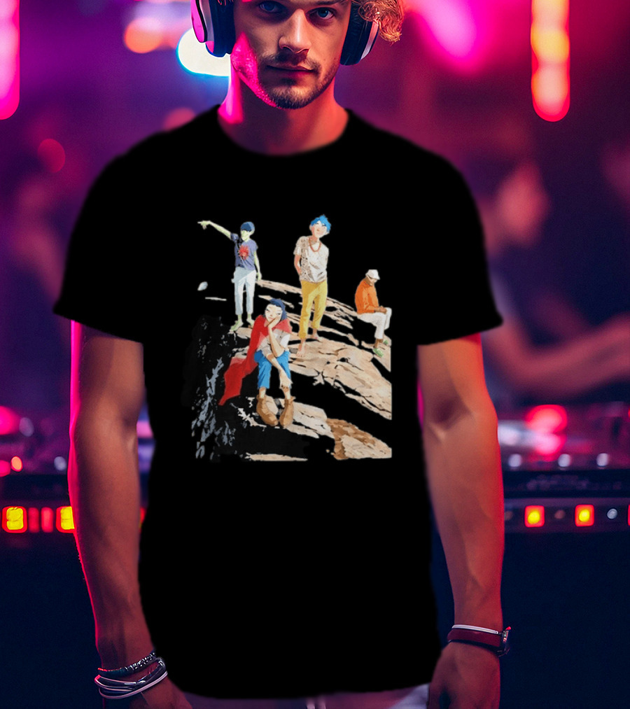 Gorillaz The Mountain Tour September 23 2026 Spectrum Center Charlotte North Carolina Band Members T-Shirt