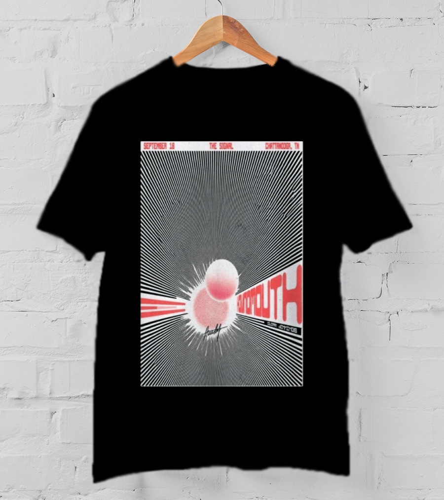 Houndmouth September 18 The Signal Chattanooga TN 2026 Exclusive T-Shirt
