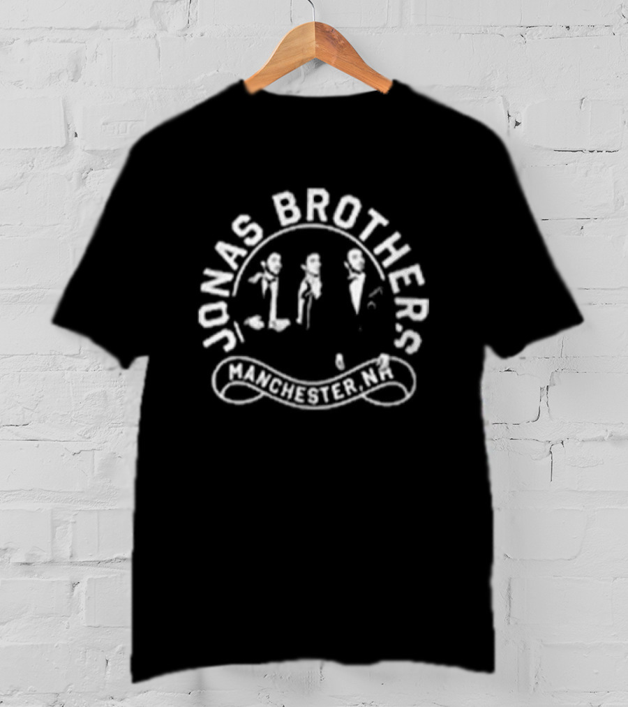 Jonas Brothers Manchester New Hampshire Sep 26 2026 SNHU Arena Burning Up Tour All Over Again T-Shirt