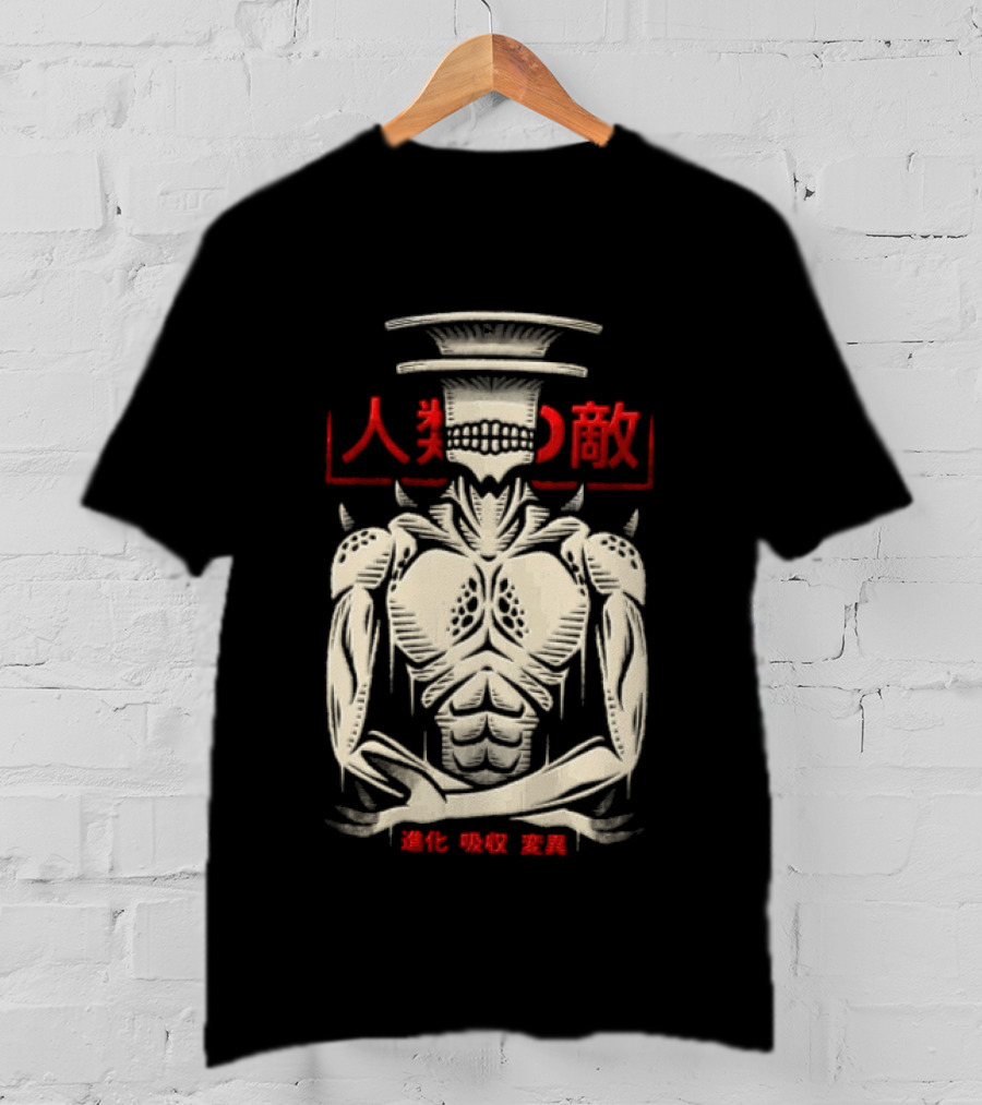 Kaiju No 9 Human Faced Enemy Monster Kinroku Keringenzou T-Shirt