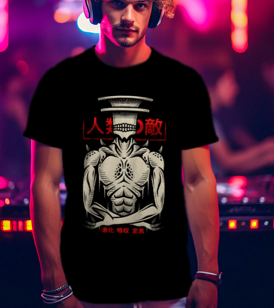 Kaiju No 9 Human Faced Enemy Monster Kinroku Keringenzou T-Shirt