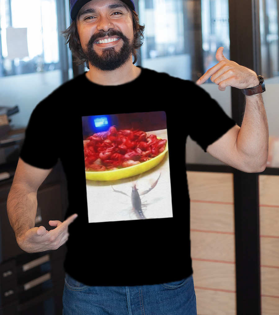 Sad Shrimp Meme T-Shirt