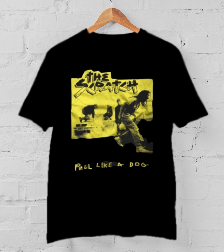 The Scratch Pull Like A Dog Grunge Style Vintage Band T-Shirt