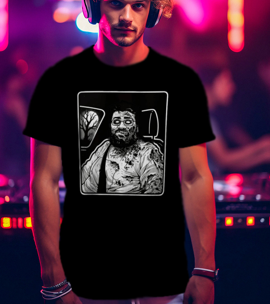 Undead Armenian Cory Zombie Ride With Tree T-Shirt