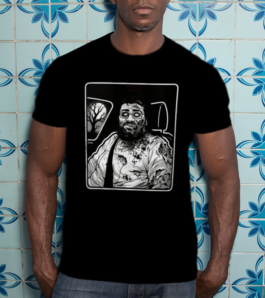 Undead Armenian Cory Zombie Ride With Tree T-Shirt