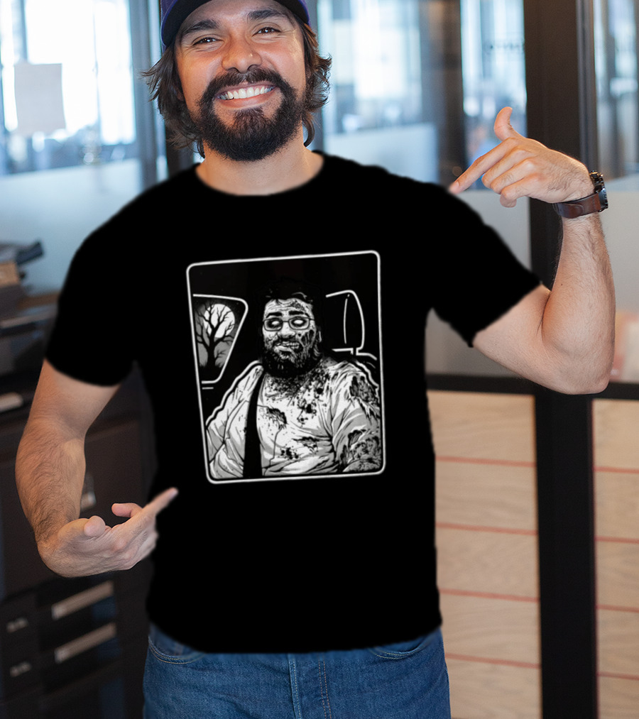 Undead Armenian Cory Zombie Ride With Tree T-Shirt