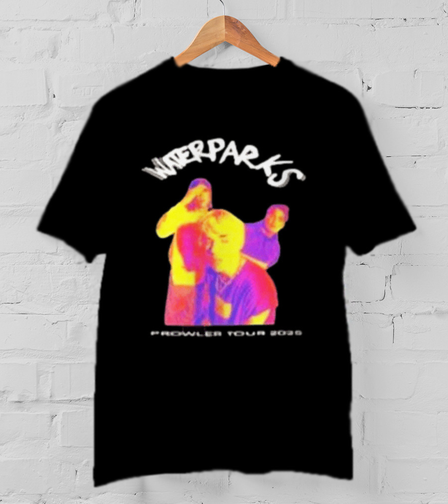 Waterparks Infrared Prowler Tour 2025 Crystallized Oceans Songs T-Shirt