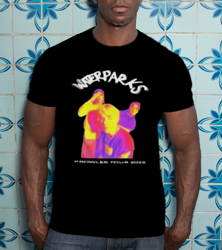Waterparks Infrared Prowler Tour 2025 Crystallized Oceans Songs T-Shirt