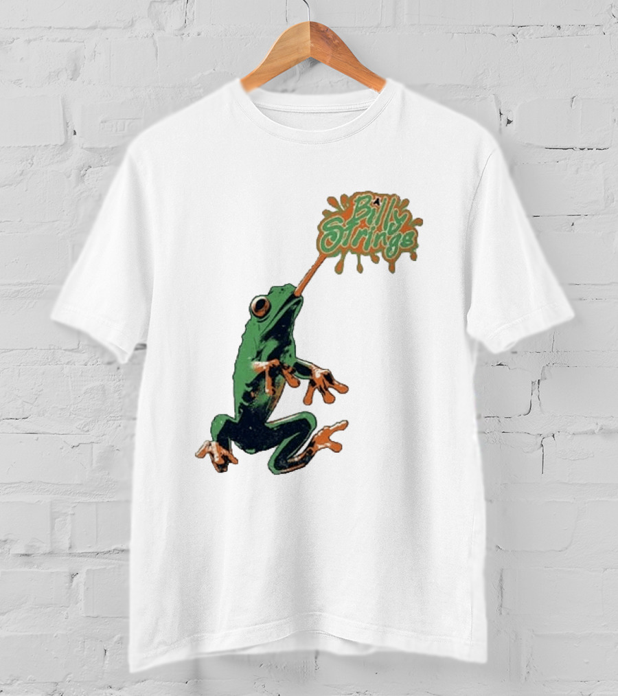 Billy Strings Frog With Orange Tongue And Fruit T-Shirt
