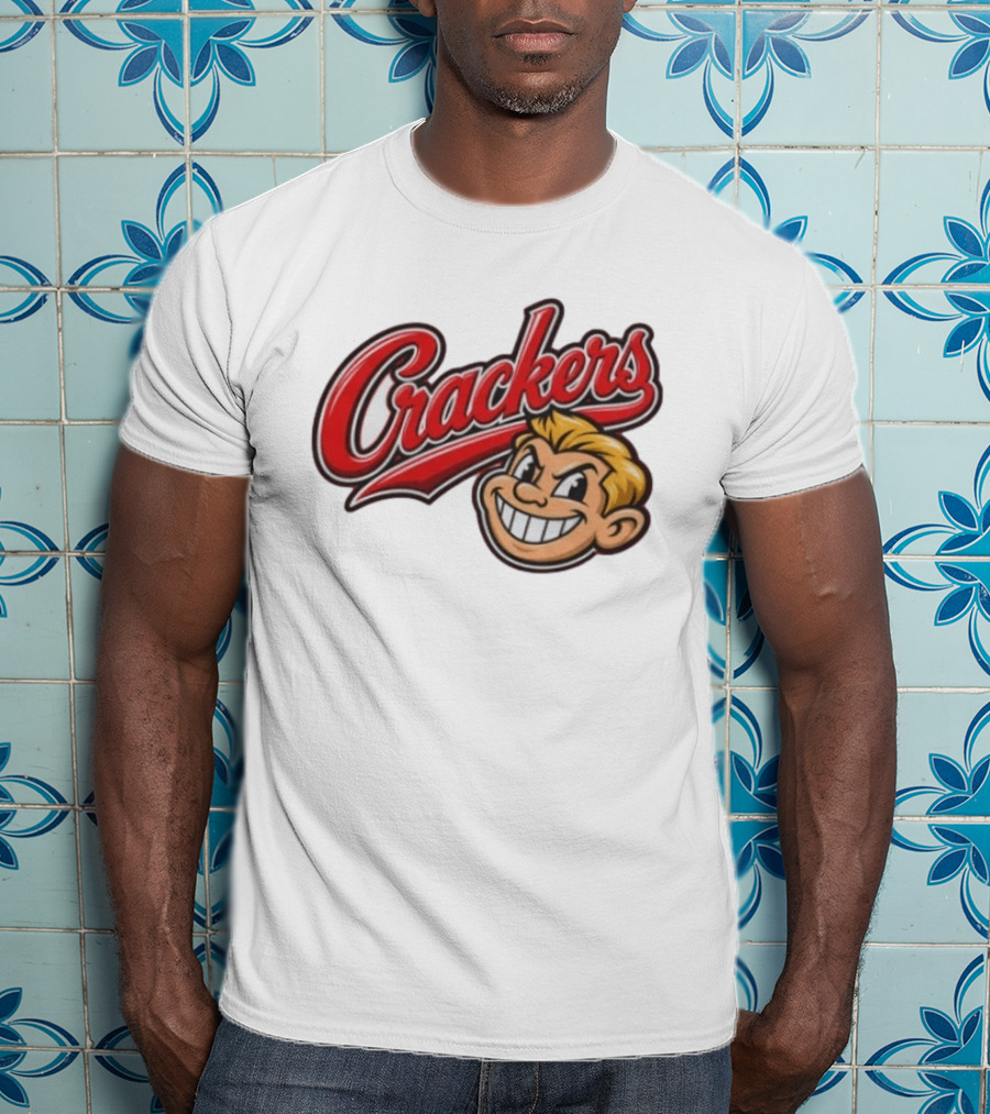 Crackers Vintage Baseball Team T-Shirt