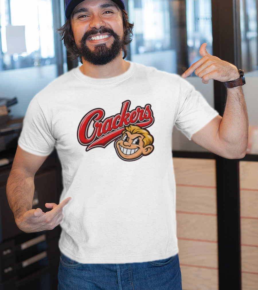 Crackers Vintage Baseball Team T-Shirt