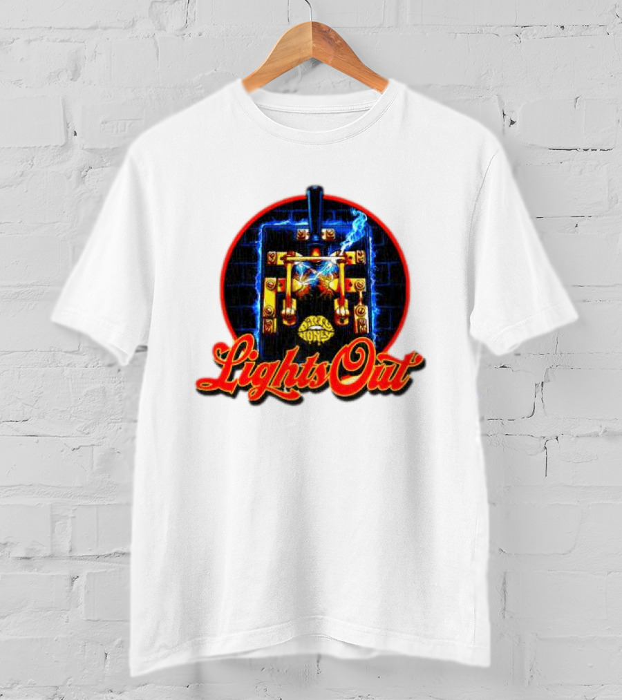 Dirty Honey Lights Out Electric Switch Rock Band Raglan T-Shirt
