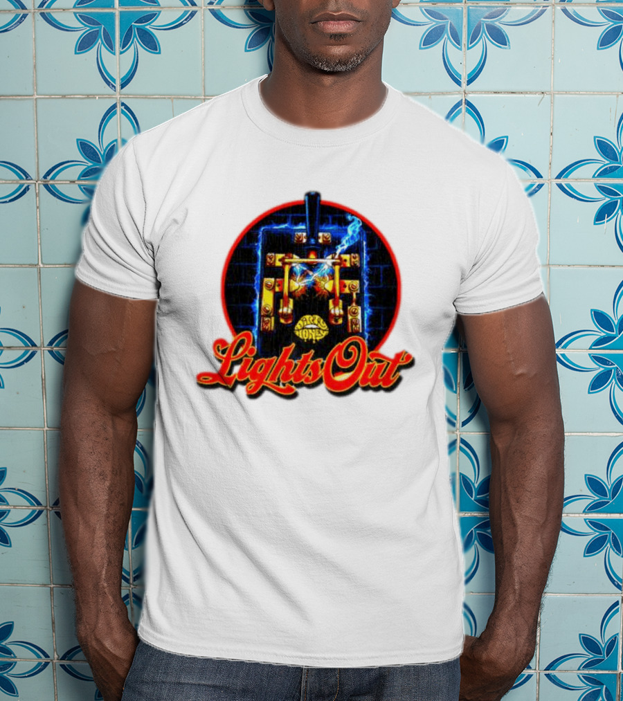 Dirty Honey Lights Out Electric Switch Rock Band Raglan T-Shirt