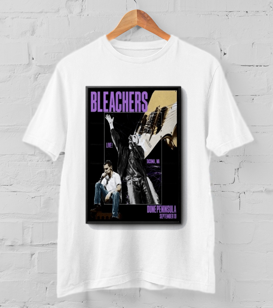 Bleachers Live Tacoma WA Dune Peninsula September 19 T-Shirt