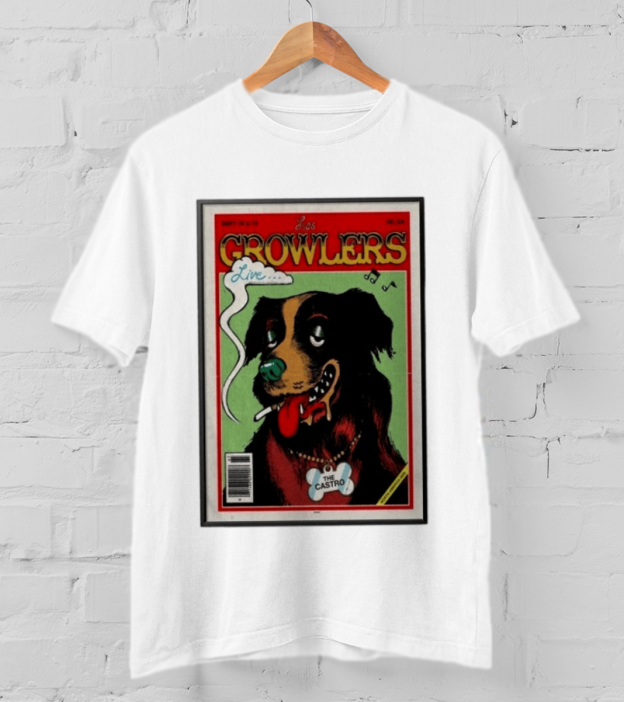 Los Growlers Live The Castro SF September 18 19 2026 Limited T-Shirt