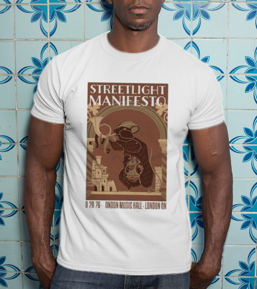 Streetlight Manifesto London Music Hall London 2026 Show T-Shirt