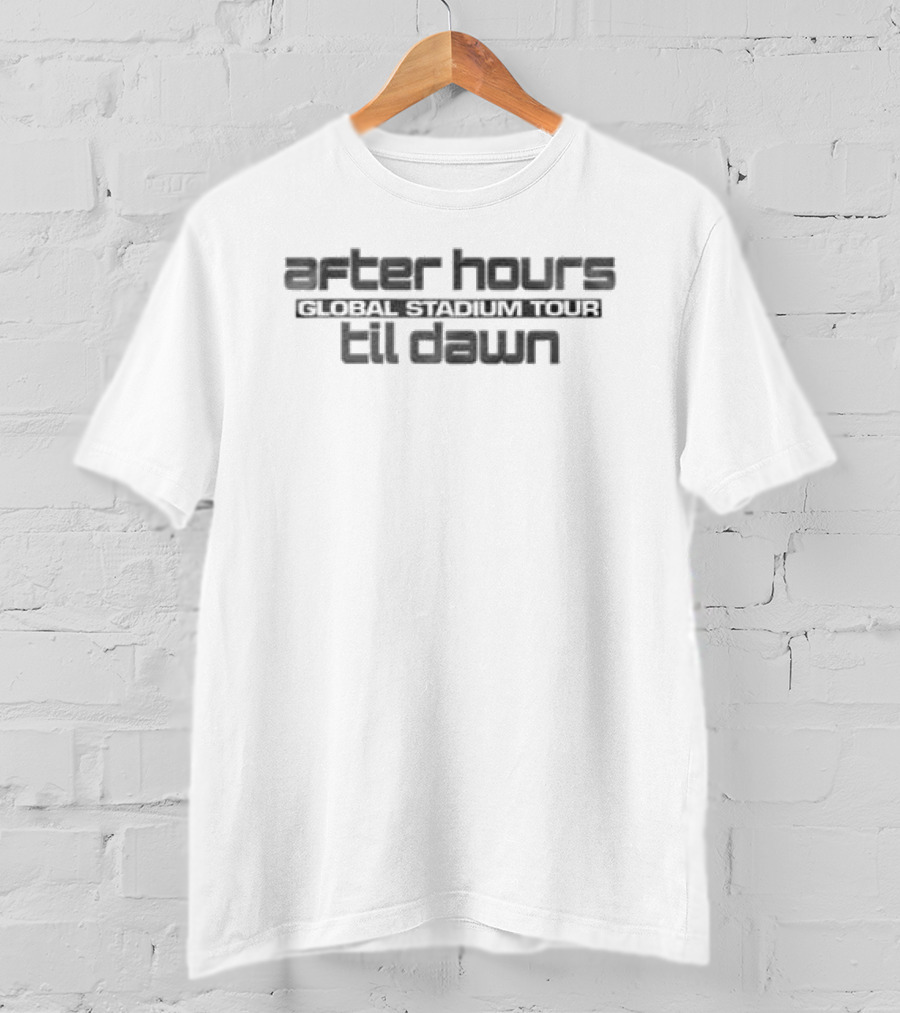 Xo Store After Hours Global Stadium Tour Til Dawn Asia Sorayama T-Shirt