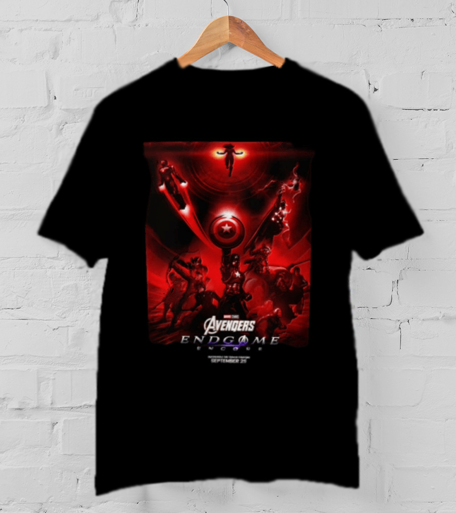 Avengers Endgame Marvel Studios 2019 Heroes Reunion T-Shirt