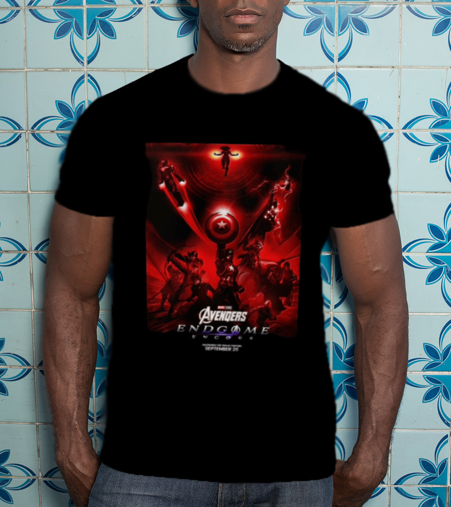 Avengers Endgame Marvel Studios 2019 Heroes Reunion T-Shirt
