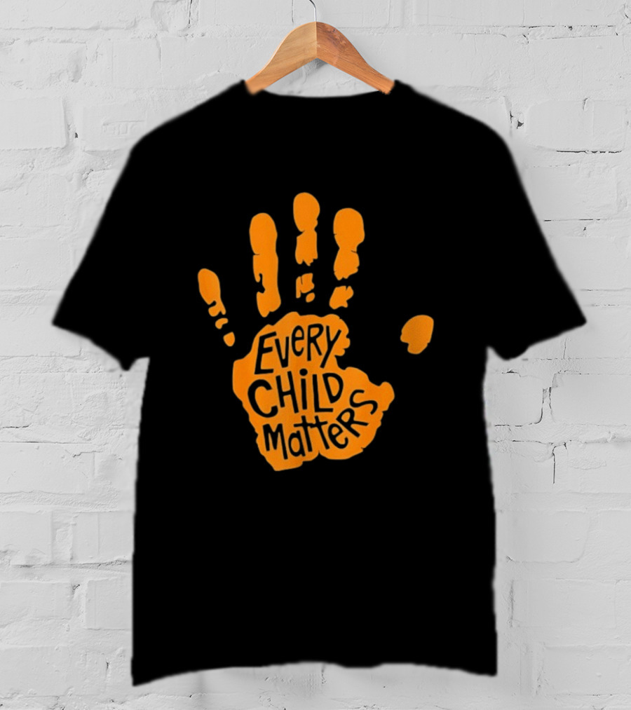 Every Child Matters Orange Handprint T-Shirt