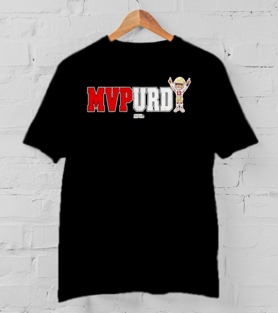 Brock Purdy MVPurd 49ers Report MVP SZN 13 San Francisco 49ers T-Shirt