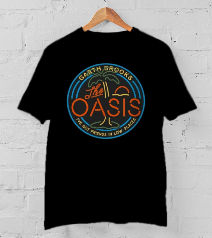 Garth Brooks The Oasis I've Got Friends In Low Places T-Shirt