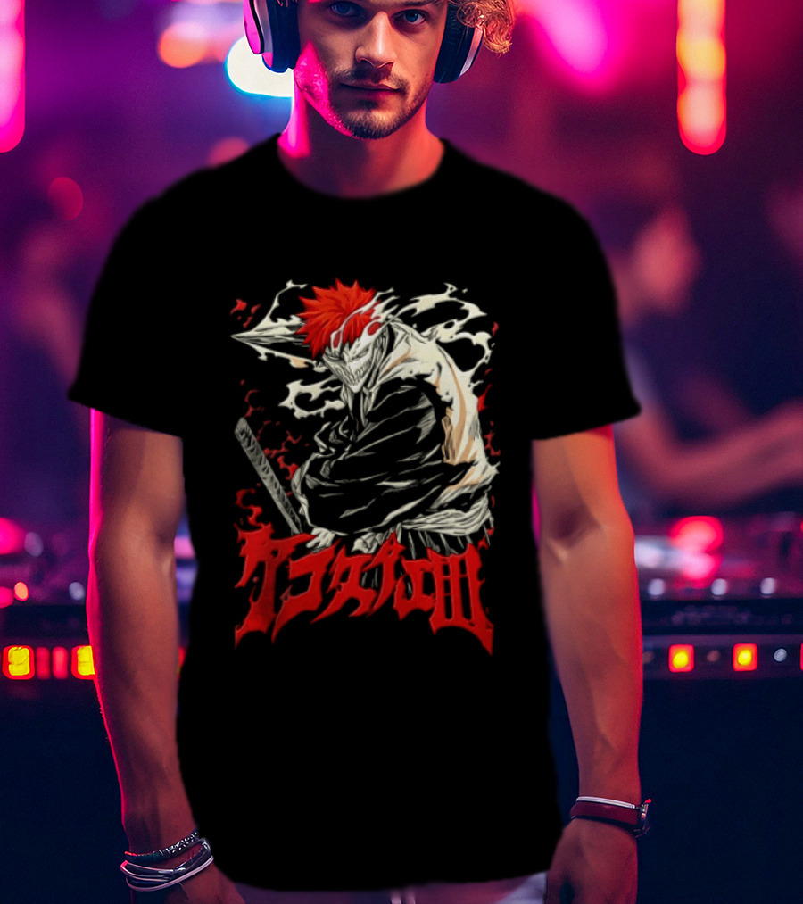 Bleach Ichigo Kurosaki Hollow Form Japanese T-Shirt