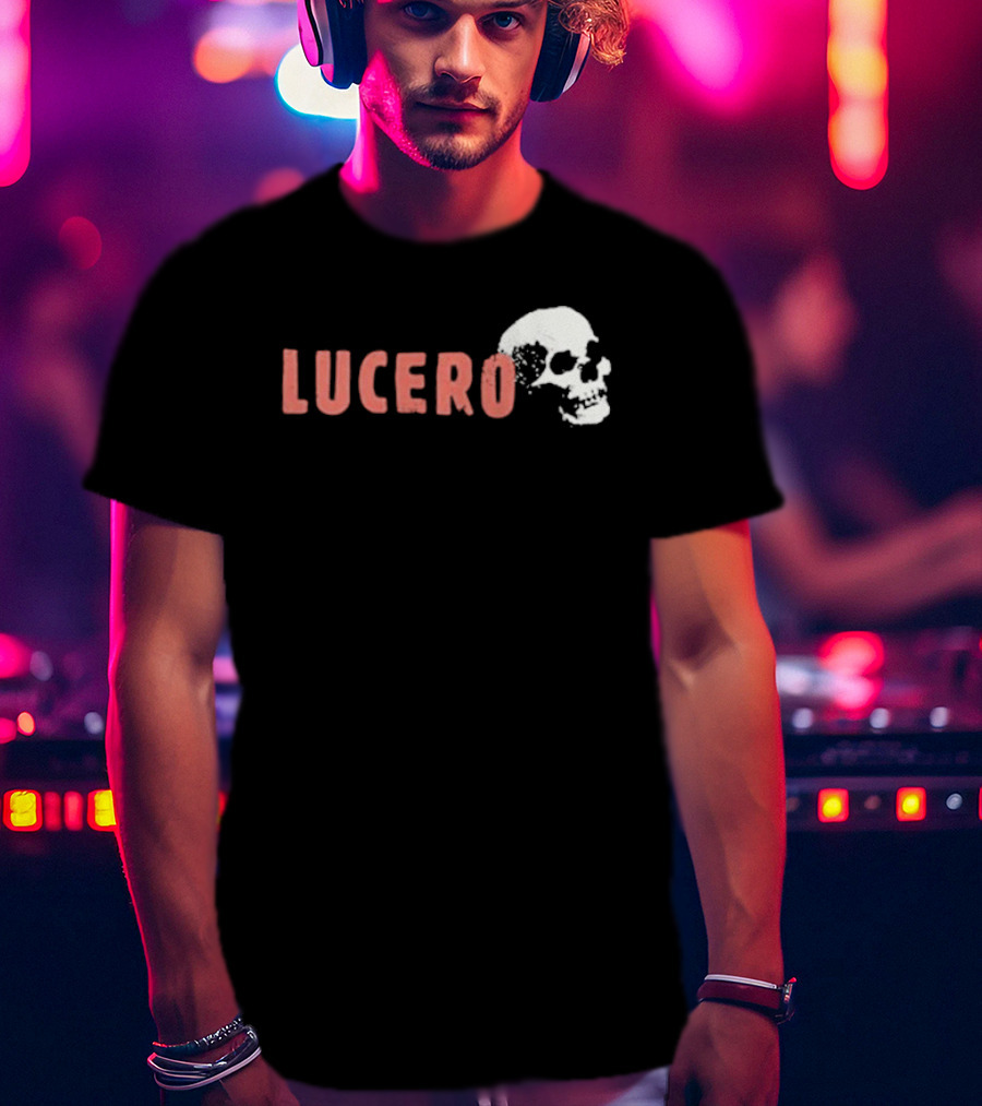 Lucero Skull Leaves T-Shirt