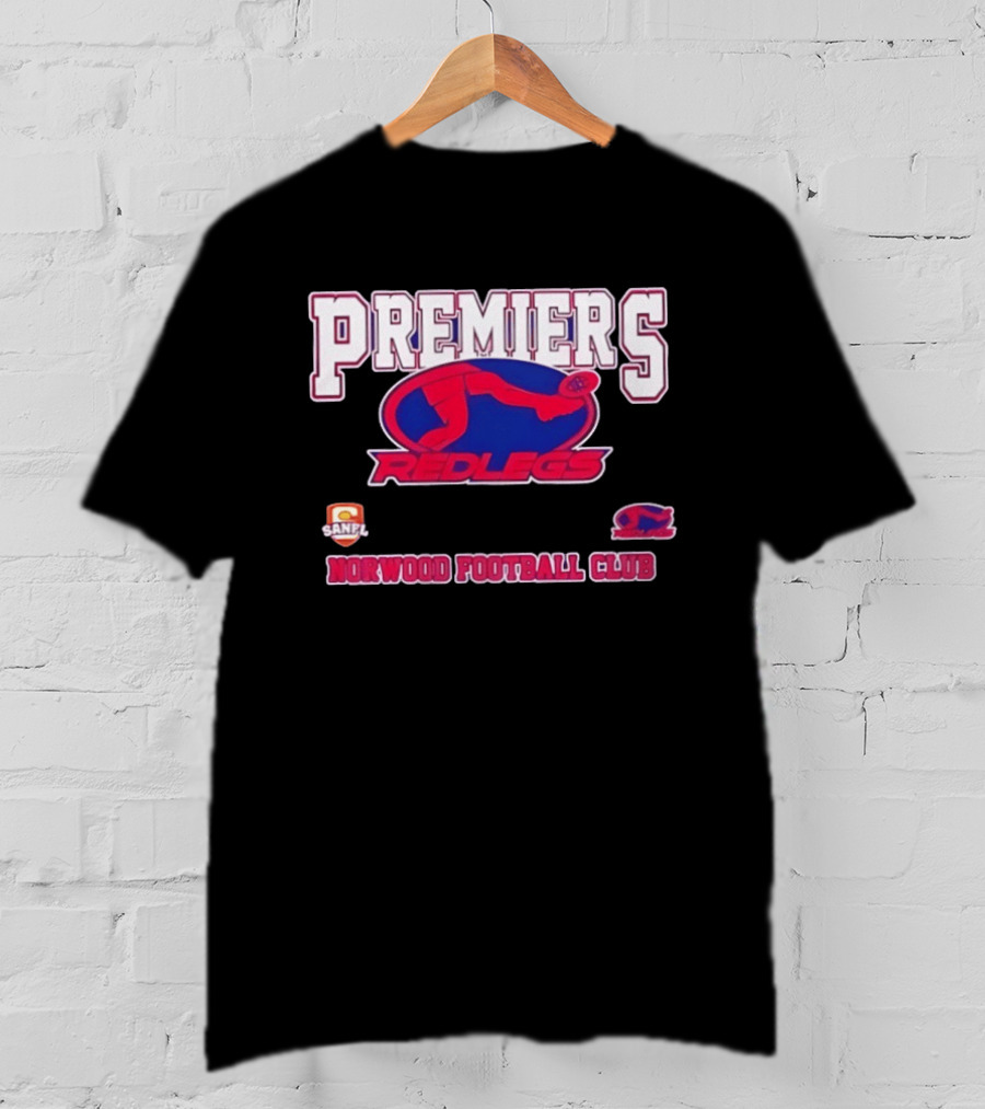 SANFL League Norwood Football Club Redlegs Premiers 2026 T-Shirt
