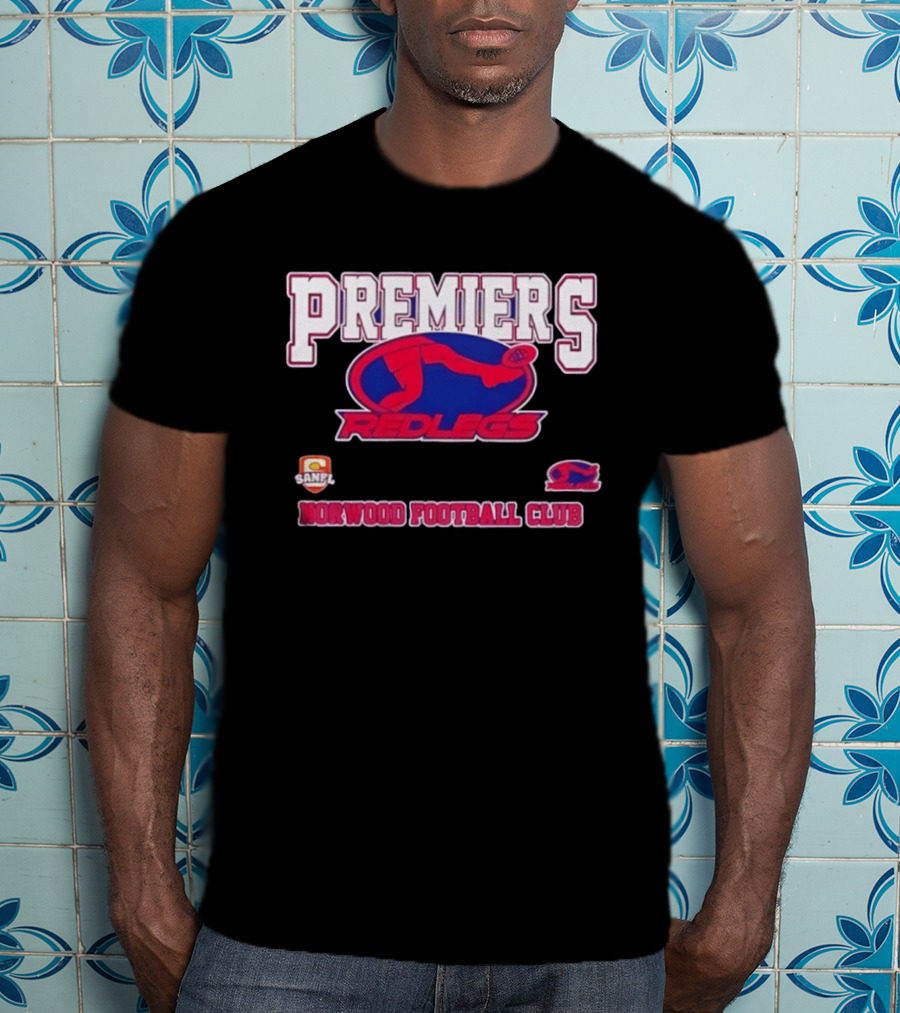 SANFL League Norwood Football Club Redlegs Premiers 2026 T-Shirt