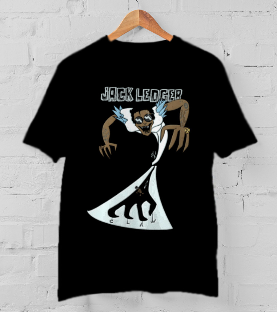 Jack Ledger Horror Character Summoning Creepy Figure T-Shirt