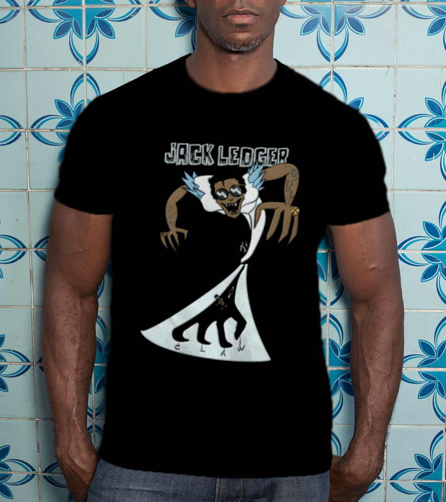 Jack Ledger Horror Character Summoning Creepy Figure T-Shirt