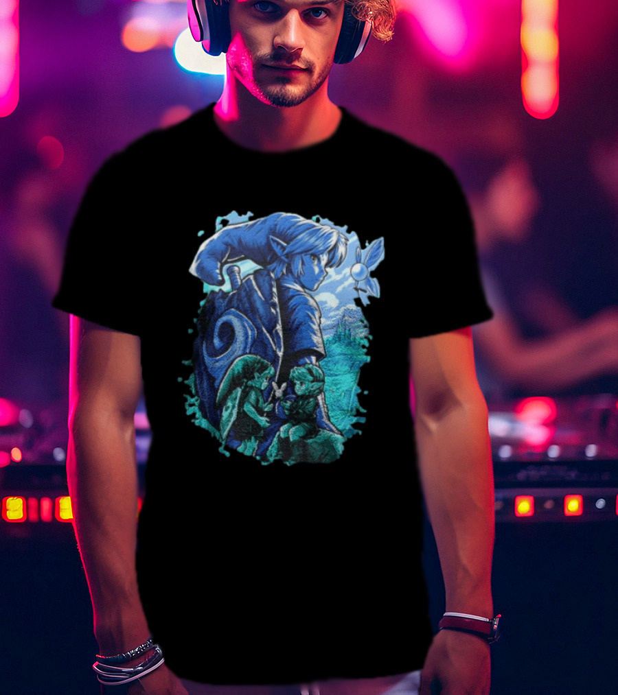 The Hero Of Time Returne Legendary Quest Fantasy Adventure T-Shirt