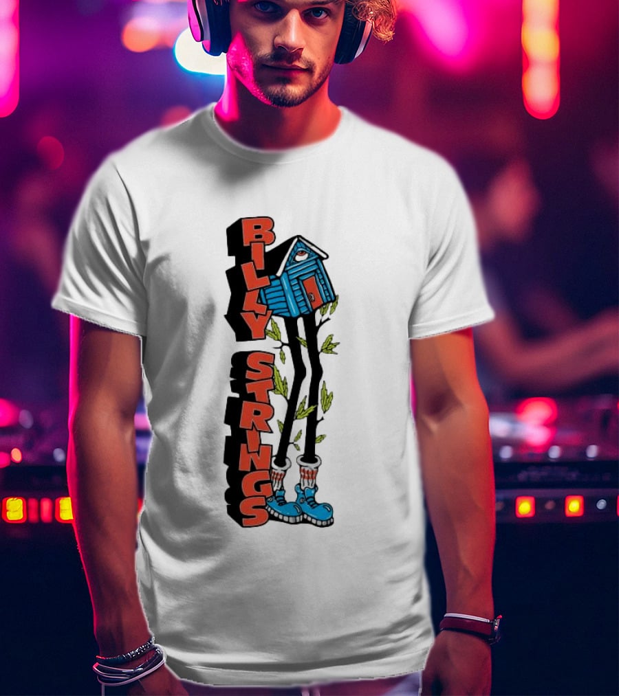 Billy Strings Tree House Legs And Shoes T-Shirt