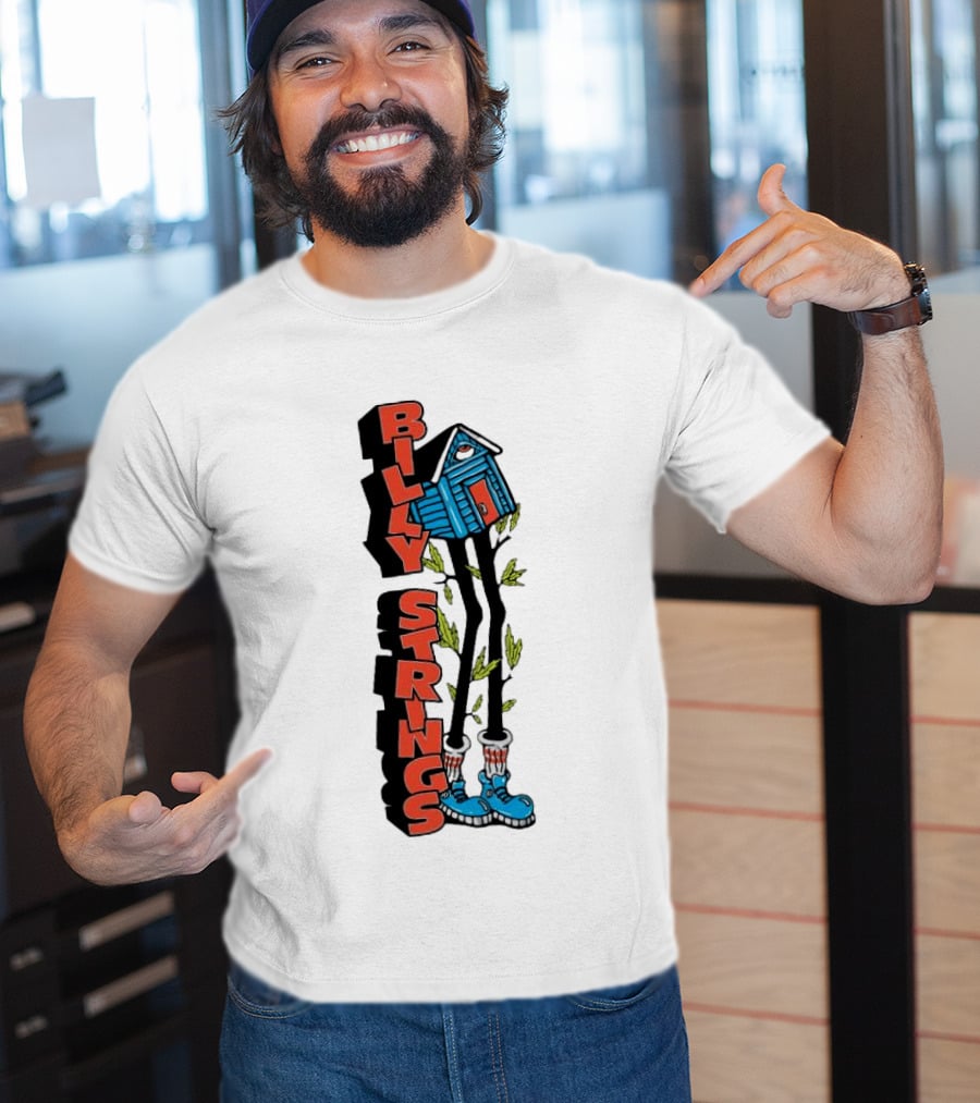 Billy Strings Tree House Legs And Shoes T-Shirt