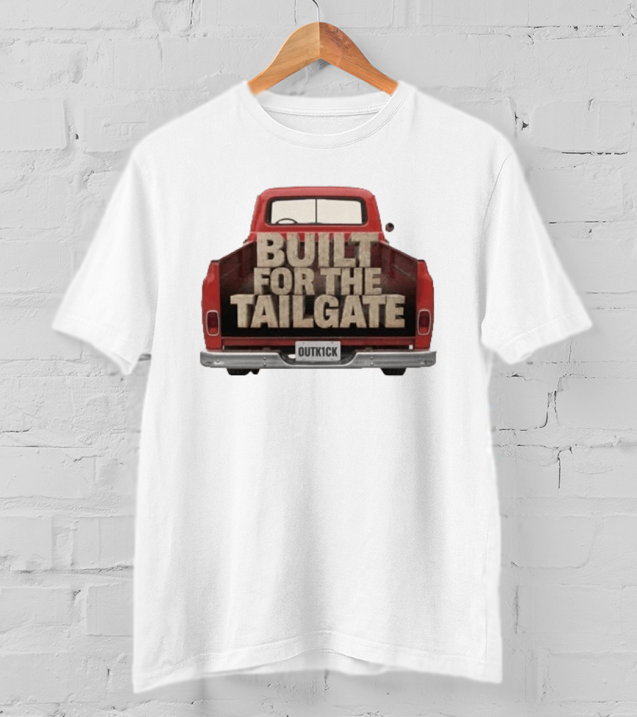 Built For The Tailgate Outkick Fox News Truck T-Shirt