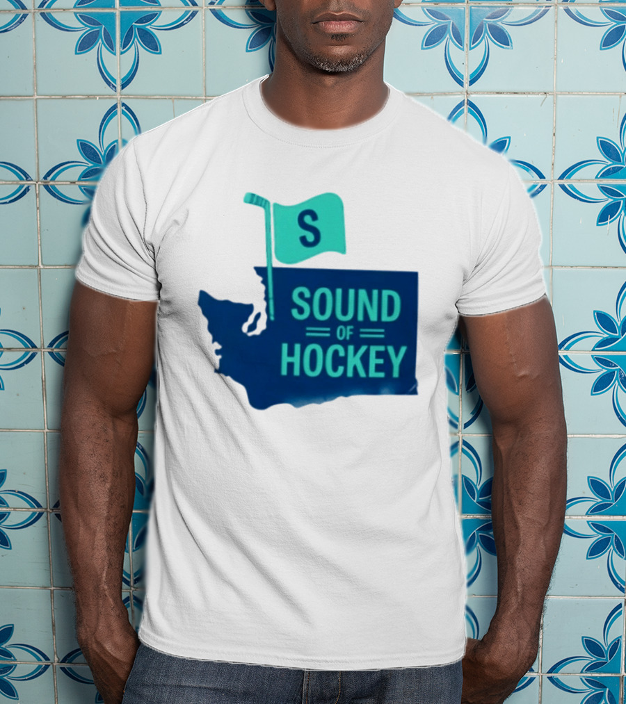 Seattle Kraken Sound Of Hockey State Flag S T-Shirt